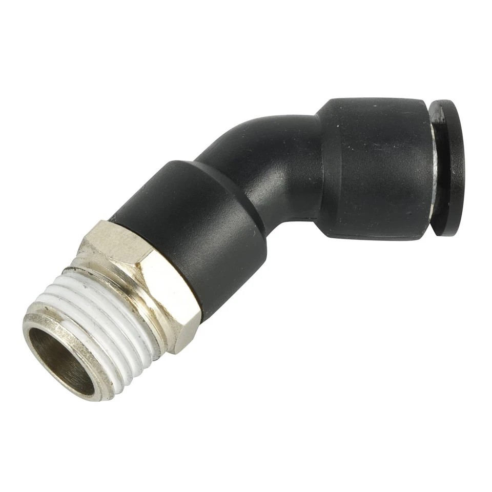 45° Male Elbow Pneumatic Push-in Fitting high quality