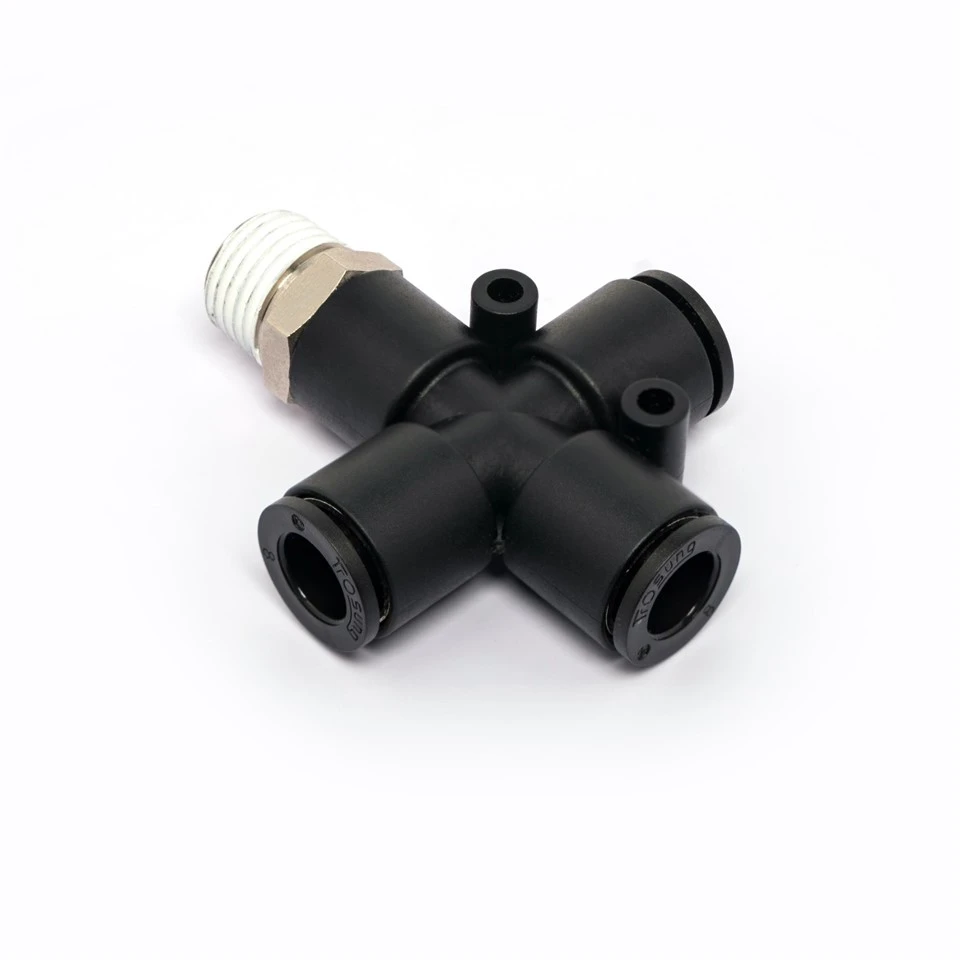 Cross Branch Union Pneumatic Push-in Fitting best