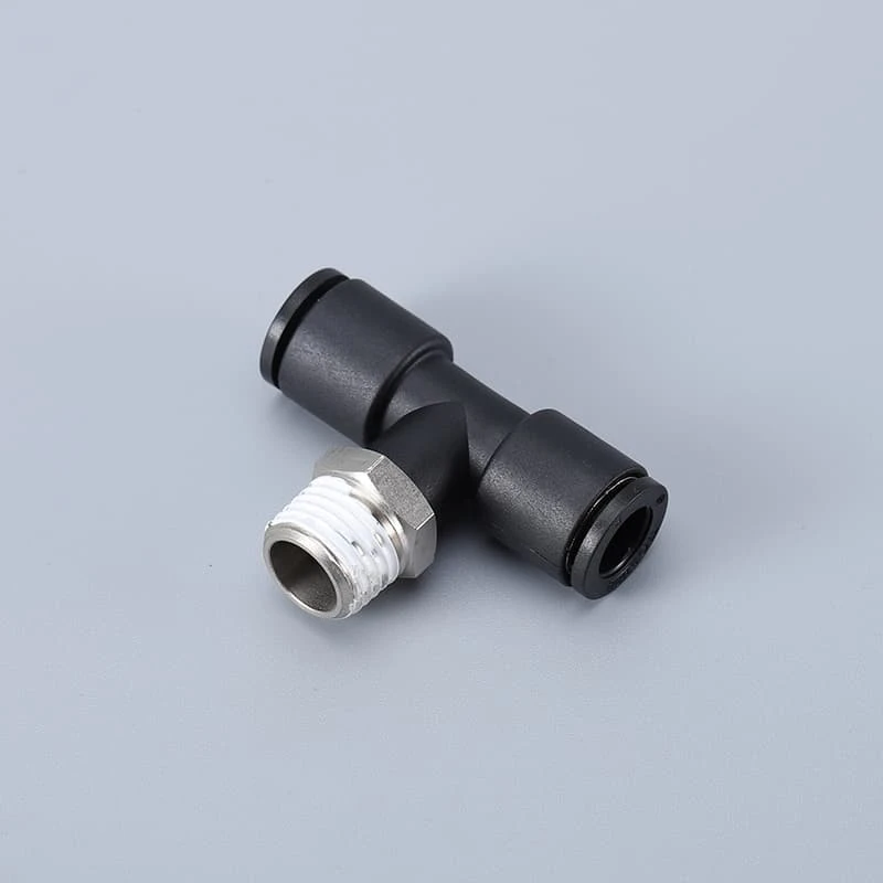 Male Branch Tee Pneumatic Push-in Fitting factory